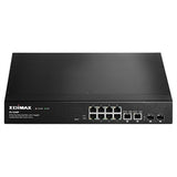 Edimax Network ES-5208P Switch 8PT Fast Ethernet PoE+ w 2xGigabit Combo PT
