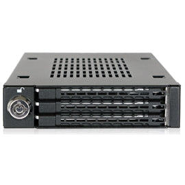 ICY DOCK MB993SK-B 3Bay 2.5 SAS SATA HDD SSD Rack f 3.5 Device Bay Retail