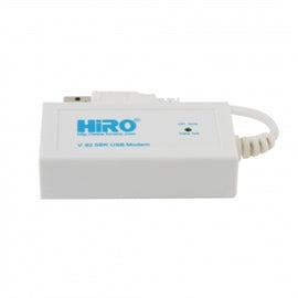 HiRO Network H50228 V92 56K External USB Data Fax Dial Up Internet Modem RTL