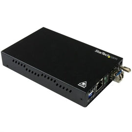 StarTech ET91000SM10 Gigabit Ethernet Copper-to-Fiber Converter SM LC 10km RTL