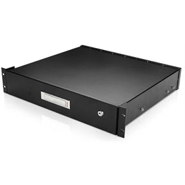 iStarUSA Accessory WA-DWR2UB 2U Sliding Drawer with Key Lock Brown Box