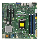 Supermicro MBD-X11SSL-F-O(3YR) S1151 C232 64G DDR4 PCIE SATA MATX Brown Box