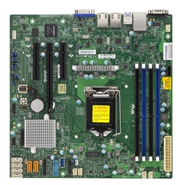 Supermicro MBD-X11SSL-F-O(3YR) S1151 C232 64G DDR4 PCIE SATA MATX Brown Box