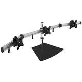 SIIG AC CE-MT2211-S1 Easy-Adjust Triple Monitor Desk Stand 13 to 27 Retail