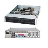 Supermicro CSE-825TQC-600LPB 2U 8x3.5HS 2x3.5Fixed 3x8cm Fan 600W Brown Box