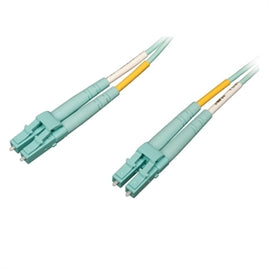 Tripp Lite CB N820-02M-OM4 10Gb 100Gb Duplex Multimode 50 125 OM4 LC LC 6ft Aqua
