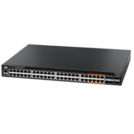 Edgecore Swtich 4610-54P-O-AC-F-US AS4610-54P 48PT 10 100 1000Base-T 48 PoE+