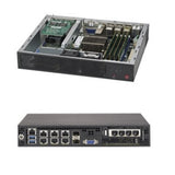 Supermicro SYS-E300-8D Mini-1U Xeon D-1518 FCBGA 1667 2.5Fixed Drive PCIE