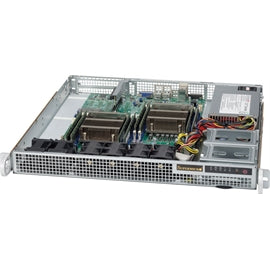 Supermicro Case CSE-514-505 1U 500W RPS Platinum 4x2.5 Short Depth Brown Box
