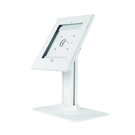 SIIG AC CE-MT2611-S1 Security Countertop Kiosk & POS Stand for iPad Brown box