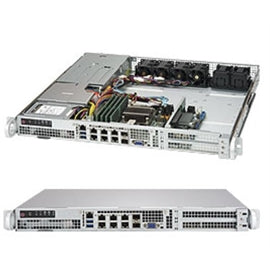 Supermicro SY SYS-1018D-FRN8T 1U D-1587 4x2.5 4xDDR4 PCIE 400W Brown Box
