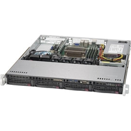 Supermicro SYS-5019S-M(3YR) Xeon E3-1200v5 S1151 H4 C236 4x3.5HS SATA 350W