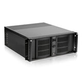 iStarUSA Case D-406-50R8PD2 4U Compact 6x5.25Bay USB 80mm Fan 500W RPS ATX CS