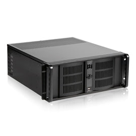 iStarUSA Case D-406-50R8PD2 4U Compact 6x5.25Bay USB 80mm Fan 500W RPS ATX CS