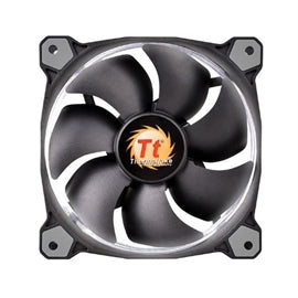 Thermaltake Fan CL-F055-PL12WT-A Riing 12 LED 3 fan 120mm White Retail