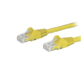StarTech CB N6PATCH5YL 5ft Cat6 Patch Cable w Snagless RJ45 Connectors Yellow