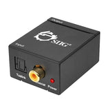 SIIG AC CE-CV0011-S2 Digital to Analog Audio Converter L R stereo Brown Box