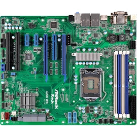 ASRock SV MB C236 WS Xeon E3-1200v5 C236 DDR4 8xSATA PCIE Brown Box