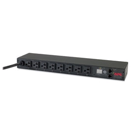 APC UPS AP7801B Rack PDU Metered 1U 20A 120V (8) 5-20 Retail