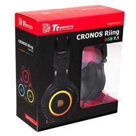 Thermaltake Headset HT-CRA-DIECBK-20 CRONOS RGB 7.1 Gaming Headset Retail