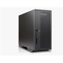 In-Win SV PLV12BX Pedestal ATX Mid Tower BK No PS 1 12 (1) Mini SAS Brown Box