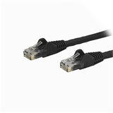 StarTech Cable N6PATCH4BK 4ft Cat6 Ethernet Patch Cable w RJ45 Black Retail