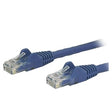 StarTech CB N6PATCH12BLH 12ft Cat6 Ethernet Patch Cable w Snagless RJ45 BL RTL