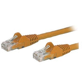 StarTech CB N6PATCH12ORH 12ft Cat6 Ethernet Patch Cable w Snagless RJ45 OR RTL
