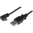 StarTech CB USBAUB50CMRA 0.5m Micro USB Charge&Sync Cable M M 24AWG Retail