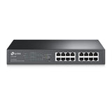 TP-Link NT TL-SG1016PE 16PT Gigabit Easy Smart PoE Switch w 8-Port PoE+ Retail