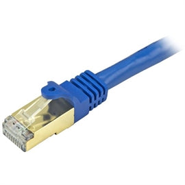 StarTech CB C6ASPAT30BL Cat6a Ethernet Patch Cable Shielded (STP) 30ft Blue RTL