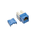Tripp-Lite AC N238-025-BL Cat6 Cat5e RJ45 FEMALE Keystone Jack 25Pack Blue RTL
