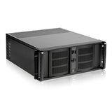 iStarUSA RM D-406-100R3N 4U Compact Stylish RM Chassis w 1000W Redundant PS