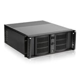 iStarUSA RM D-406-50R8A 4U Compact Stylish RM Chassis w 500W Redundant PS