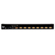 Tripp-Lite KVM B022-U08 8PT Switch 1U Rackmount w On Screen Display Steel RTL