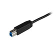 StarTech Cable USB31CB1M 3ft USB-C to USB-B M M USB 3.1 Printer Cable Retail
