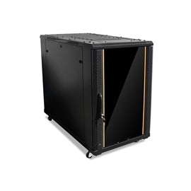 iStarUSA AC WNG1810-SFH25 18U 1000D Enclosed Cabinet w 1U Supporting Tray
