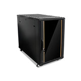 iStarUSA AC WNG1810-SFH25 18U 1000D Enclosed Cabinet w 1U Supporting Tray