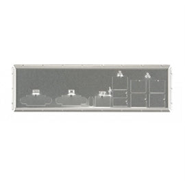 Supermicro AC MCP-260-00062-1N Standard I O shield for X10DRL-CT w  EMI Gasket