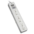 Tripp-Lite SURGE SPS606HGRA 6 Outlets 6ft UL1363 Hospital-Grade 50 60Hz RTL