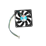 iStarUSA FAN DD-FAN8015BM-PWM 8015 2500RPM 27.3dBA 30.8CFM 4pin PWM Brown Box