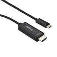 StarTech CB CDP2HD3MBNL 10ft USB-C to HDMI Cable 4K at 60Hz Black Retail