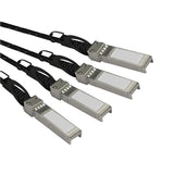 StarTech CB QSFP4SFPPC2M QSFP+ Breakout Cable QSFP+ to 4x SFP+ 6.6 ft Retail