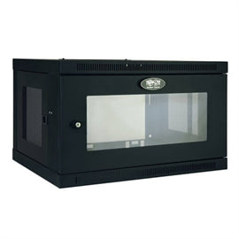 Tripp-Lite CS SRW6UG 6U LP SWT-Depth Wall-Mount Rack Enclosure Cabinet Retail