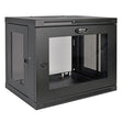 Tripp-Lite CS SRW9UG 9U LP SWT-Depth Wall-Mount Rack Enclosure Cabinet Retail