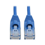 Tripp-Lite CB N261-S05-BL 5ft Cat6a Gigabit Snagless Molded Slim UTP Patch BLU