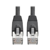 Tripp-Lite CB N262-001-BK 1ft Cat6a 10G Certified Snagless Shielded STP Black