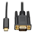 Tripp-Lite CB U444-003-V 3ft USB 3.1 Gen 1 USB-C to VGA Adapter Cable (M M)