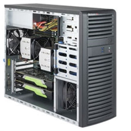 Supermicro SY SYS-7039A-I(3YR) Intel S3647 C621 Mid-Tower PCIE SATA Brown Box