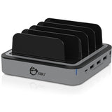 SIIG AC AC-PW1E12-S1 48W 4-Port USB with Type-C PD Laptop Charging Station